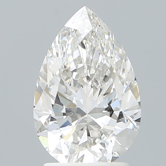 2.25 Carat Pear Shaped, Ideal Cut, F Color, VVS2 Clarity, IGI Certified Lab Grown Diamond