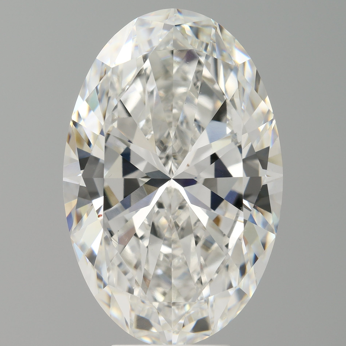 8.02 Carat Oval Shaped, Ideal Cut, F Color, VVS2 Clarity, IGI Certified Lab Grown Diamond