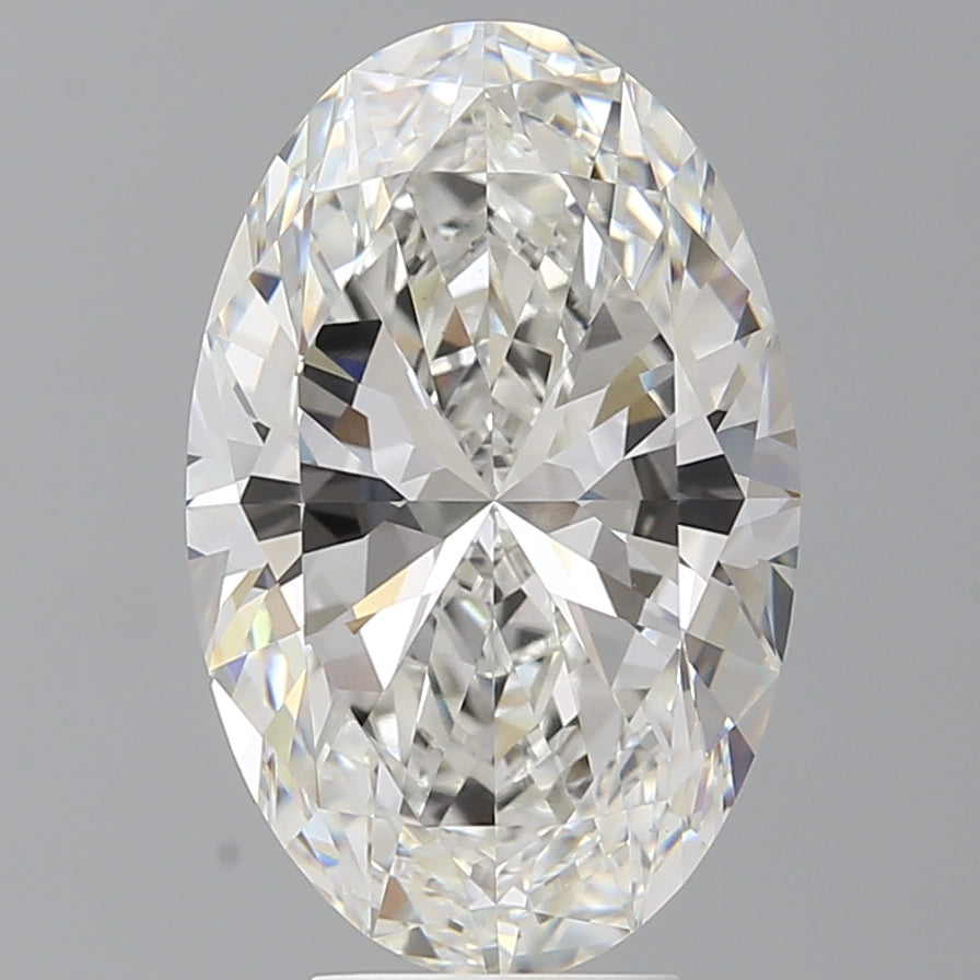 6.01 Carat Oval Shaped, Ideal Cut, F Color, VVS2 Clarity, IGI Certified Lab Grown Diamond