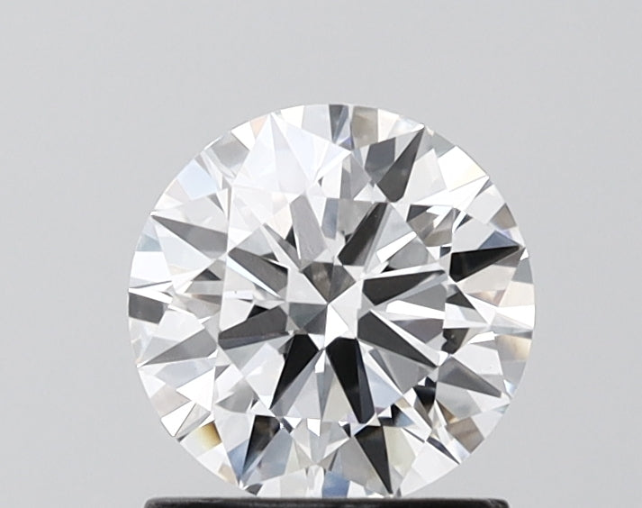 1.03 Carat Round Shaped, Ideal Cut, D Color, VVS2 Clarity, IGI Certified Lab Grown Diamond