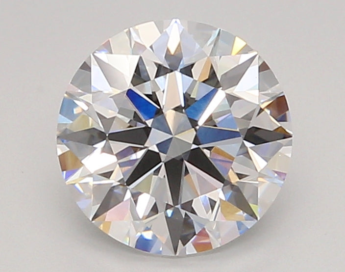 2.01 Carat Round Shaped, Ideal Cut, D Color, VVS2 Clarity, IGI Certified Lab Grown Diamond