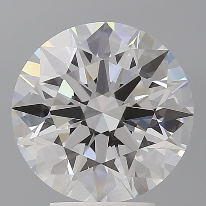 4.09 Carat Round Shaped, Ideal Cut, E Color, VVS2 Clarity, IGI Certified Lab Grown Diamond