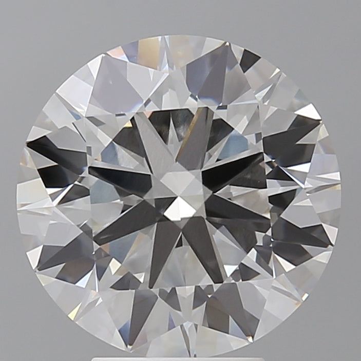 5.10 Carat Round Shaped, Ideal Cut, F Color, VVS2 Clarity, IGI Certified Lab Grown Diamond