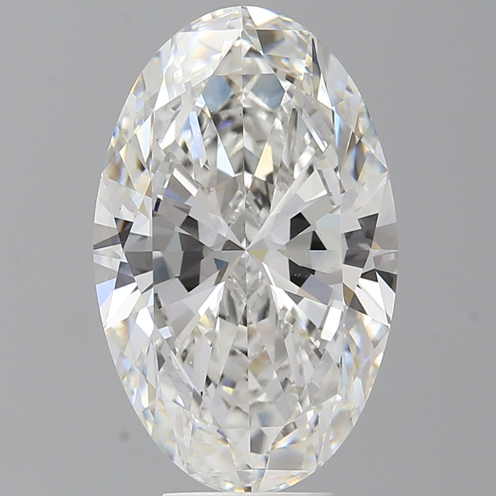 7.09 Carat Oval Shaped, Ideal Cut, F Color, VS1 Clarity, IGI Certified Lab Grown Diamond