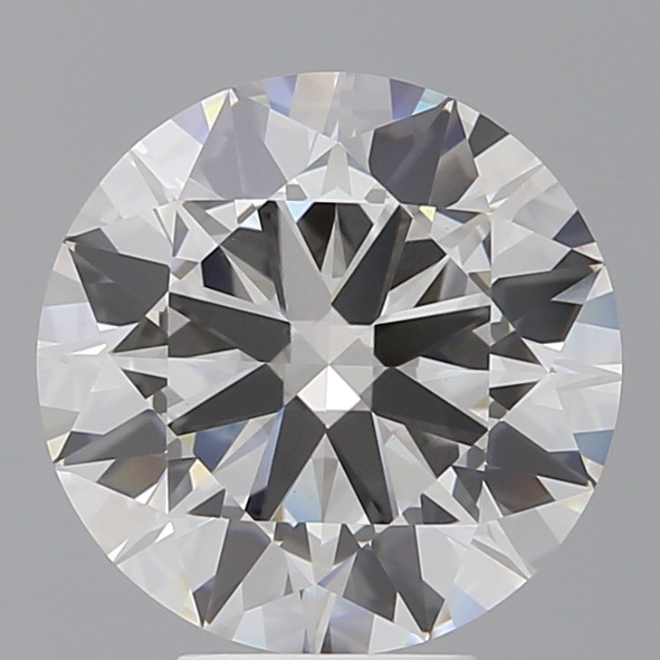 5.59 Carat Round Shaped, Ideal Cut, F Color, VVS2 Clarity, IGI Certified Lab Grown Diamond