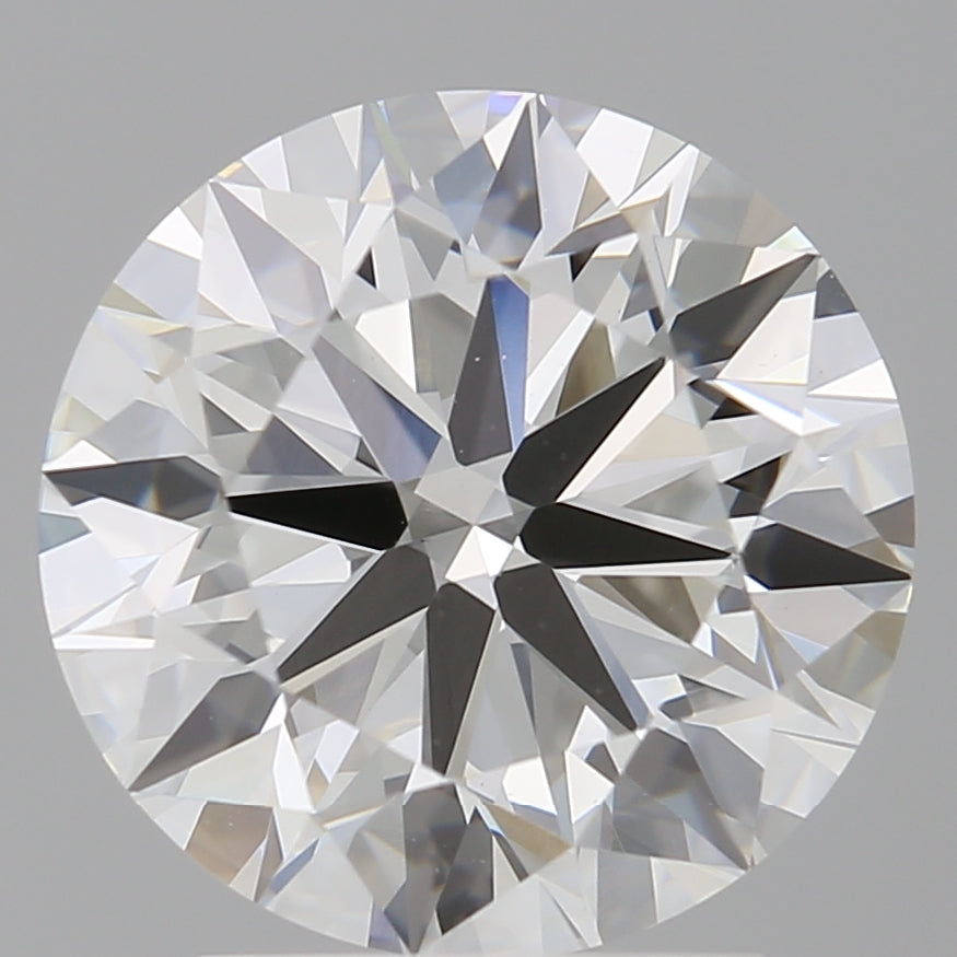 3.00 Carat Round Shaped, Ideal Cut, F Color, VS1 Clarity, IGI Certified Lab Grown Diamond