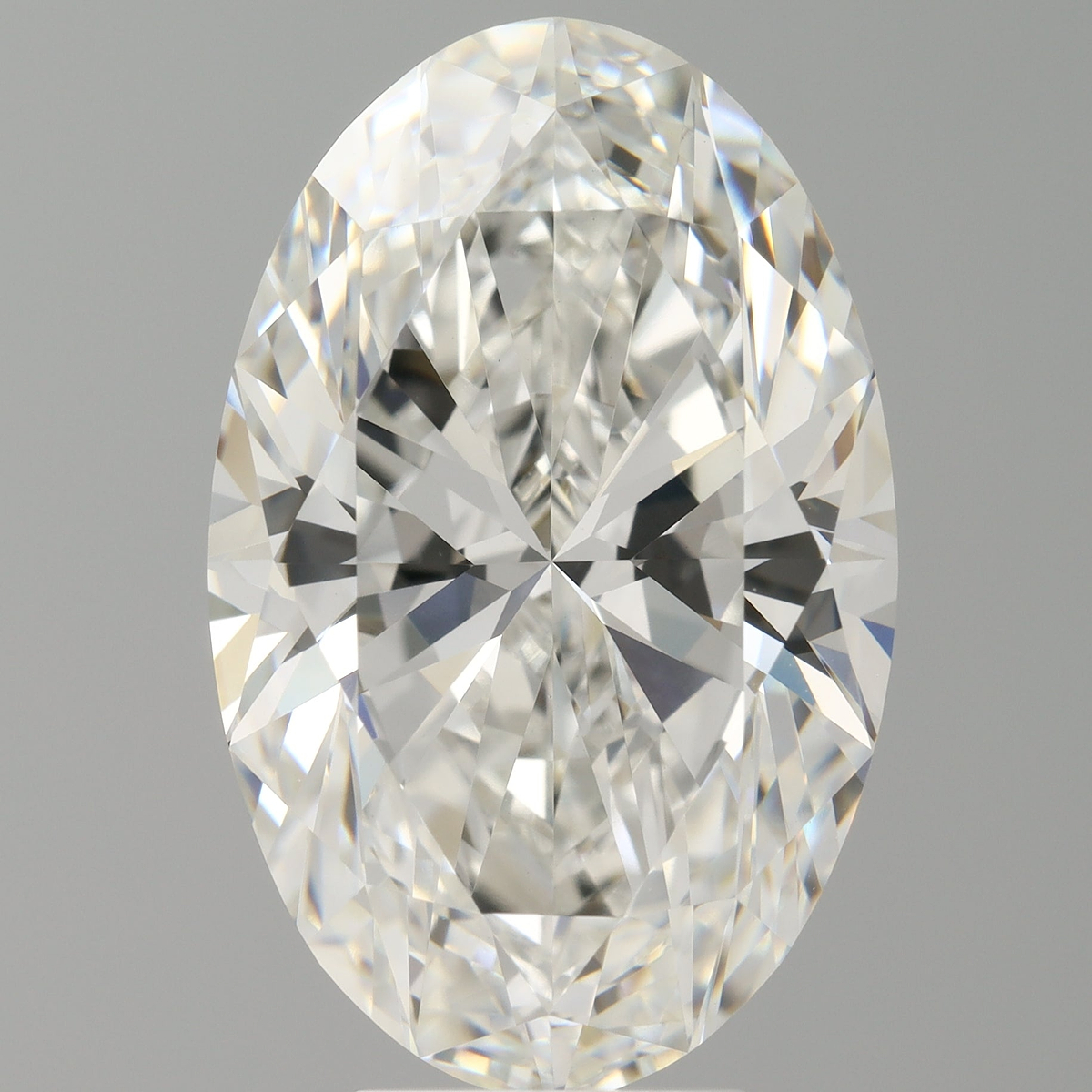 7.05 Carat Oval Shaped, Ideal Cut, F Color, VVS2 Clarity, IGI Certified Lab Grown Diamond