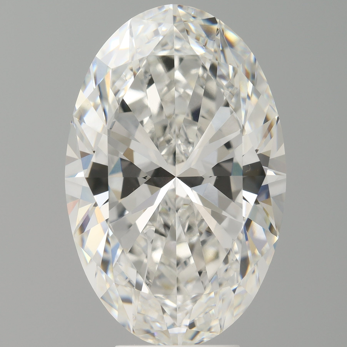 7.08 Carat Oval Shaped, Ideal Cut, E Color, VVS2 Clarity, IGI Certified Lab Grown Diamond