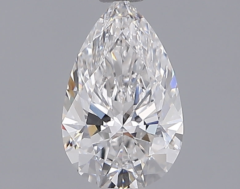 1.07 Carat Pear Shaped, Ideal Cut, D Color, VVS2 Clarity, IGI Certified Lab Grown Diamond