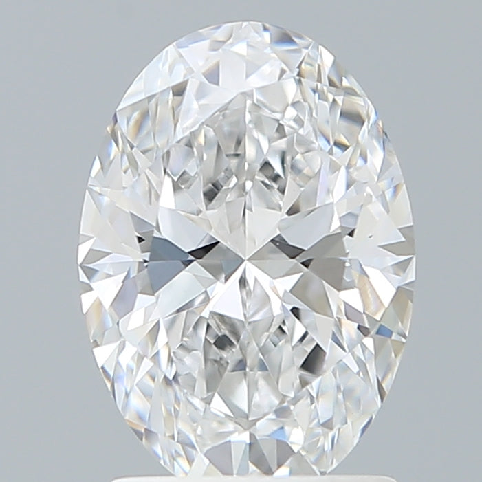 1.78 Carat Oval Shaped, Ideal Cut, D Color, VVS2 Clarity, IGI Certified Lab Grown Diamond