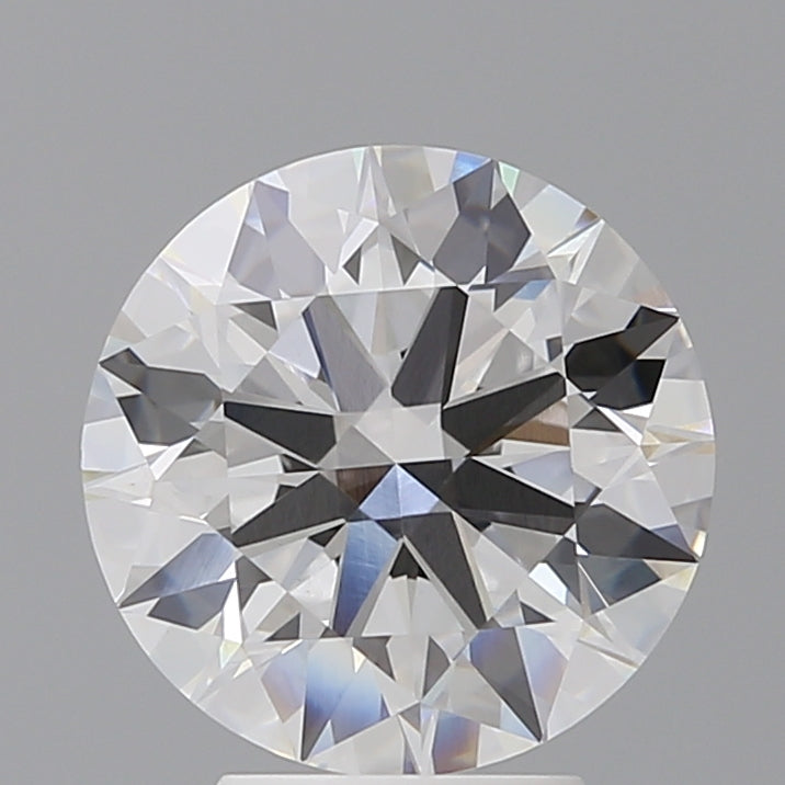 4.07 Carat Round Shaped, Ideal Cut, E Color, VVS2 Clarity, IGI Certified Lab Grown Diamond