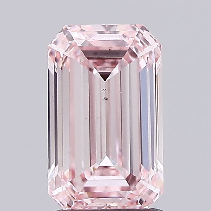 1.51 Carat Emerald Shaped, Ideal Cut, VS1 Clarity, IGI Certified Lab Grown Diamond