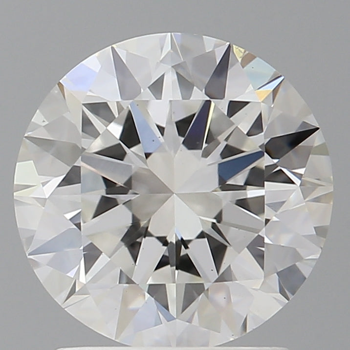 2.00 Carat Round Shaped, Excellent Cut, E Color, VS1 Clarity, IGI Certified Lab Grown Diamond