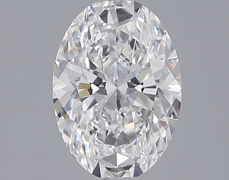 1.57 Carat Oval Shaped, Ideal Cut, D Color, VVS1 Clarity, IGI Certified Lab Grown Diamond