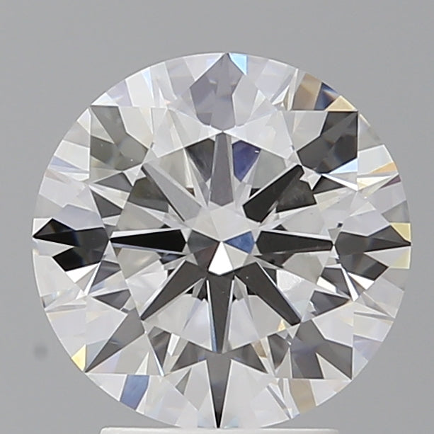 3.10 Carat Round Shaped, Ideal Cut, F Color, VVS2 Clarity, IGI Certified Lab Grown Diamond