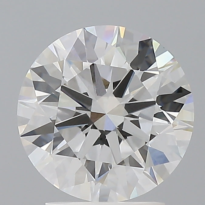 2.59 Carat Round Shaped, Ideal Cut, E Color, VVS2 Clarity, IGI Certified Lab Grown Diamond