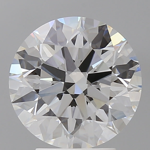 3.56 Carat Round Shaped, Ideal Cut, E Color, VVS2 Clarity, IGI Certified Lab Grown Diamond