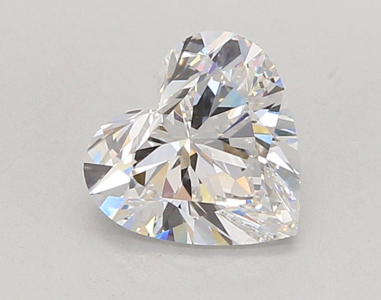 1.46 Carat Heart Shaped, Ideal Cut, D Color, VS1 Clarity, IGI Certified Lab Grown Diamond
