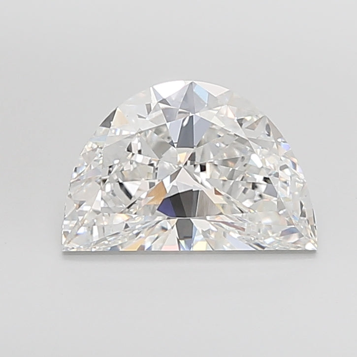 5.06 Carat Half Moon Shaped, Very Good Cut, E Color, VS1 Clarity, IGI Certified Lab Grown Diamond