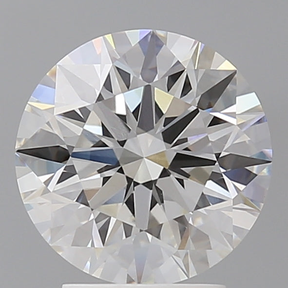 3.08 Carat Round Shaped, Ideal Cut, F Color, VVS2 Clarity, IGI Certified Lab Grown Diamond