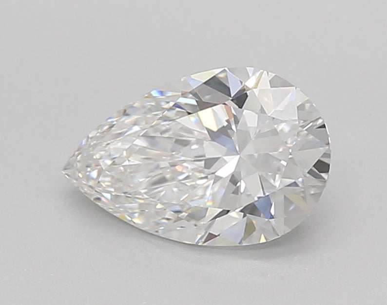 1.02 Carat Pear Shaped, Excellent Cut, D Color, VVS2 Clarity, IGI Certified Lab Grown Diamond