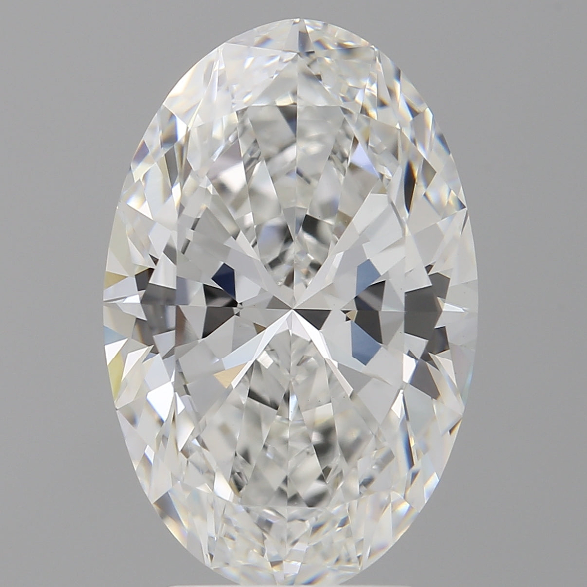 4.10 Carat Oval Shaped, Ideal Cut, E Color, VVS2 Clarity, IGI Certified Lab Grown Diamond
