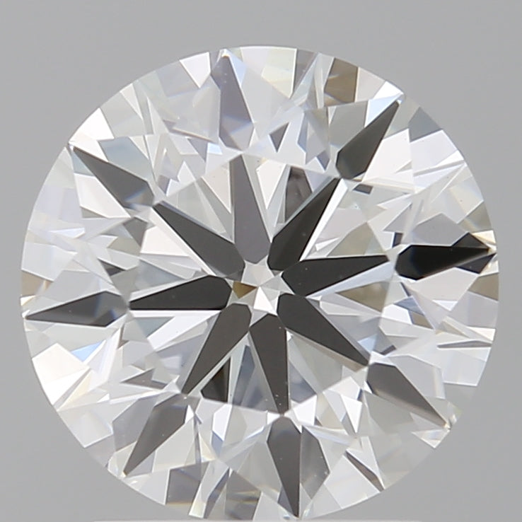 2.50 Carat Round Shaped, Ideal Cut, F Color, VVS2 Clarity, IGI Certified Lab Grown Diamond