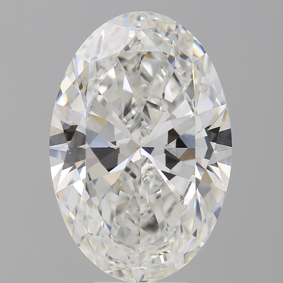 8.56 Carat Oval Shaped, Ideal Cut, F Color, VVS2 Clarity, IGI Certified Lab Grown Diamond