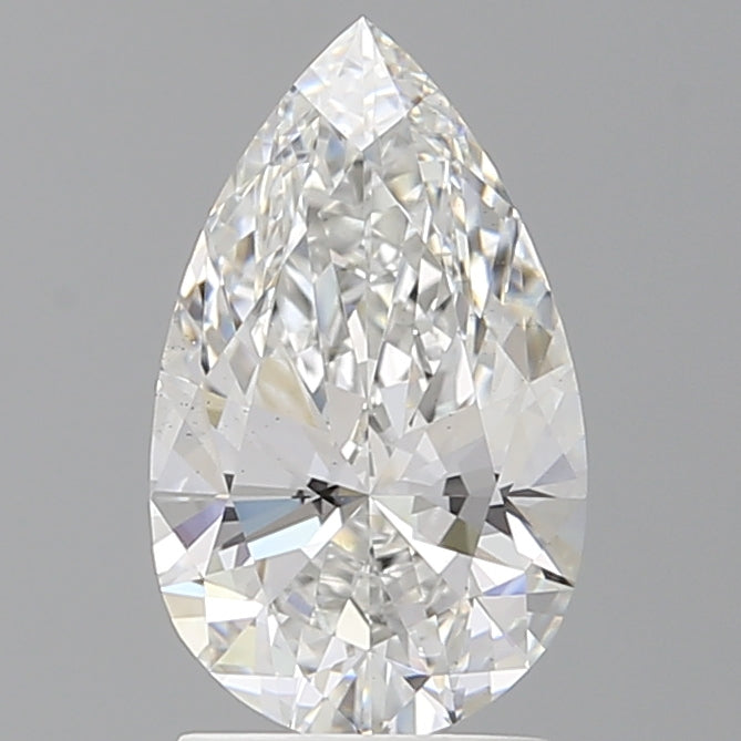 2.01 Carat Pear Shaped, Ideal Cut, E Color, VS1 Clarity, IGI Certified Lab Grown Diamond