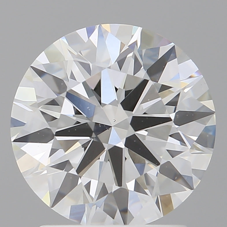 2.01 Carat Round Shaped, Ideal Cut, F Color, VS1 Clarity, IGI Certified Lab Grown Diamond