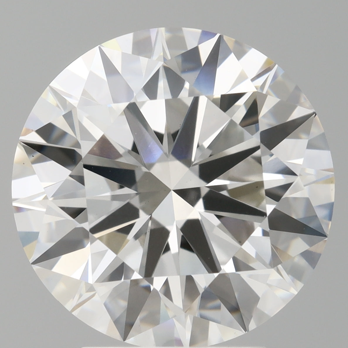 4.03 Carat Round Shaped, Ideal Cut, F Color, VS1 Clarity, IGI Certified Lab Grown Diamond