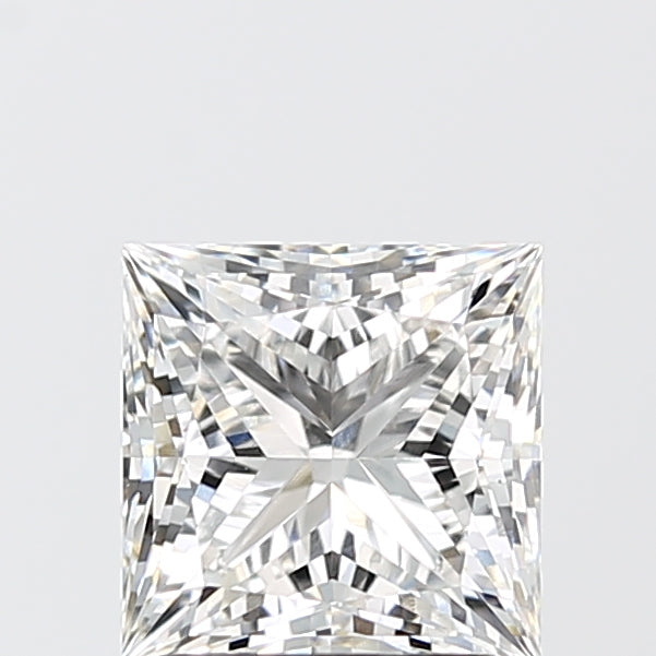 2.08 Carat Princess Shaped, Ideal Cut, F Color, VS1 Clarity, IGI Certified Lab Grown Diamond