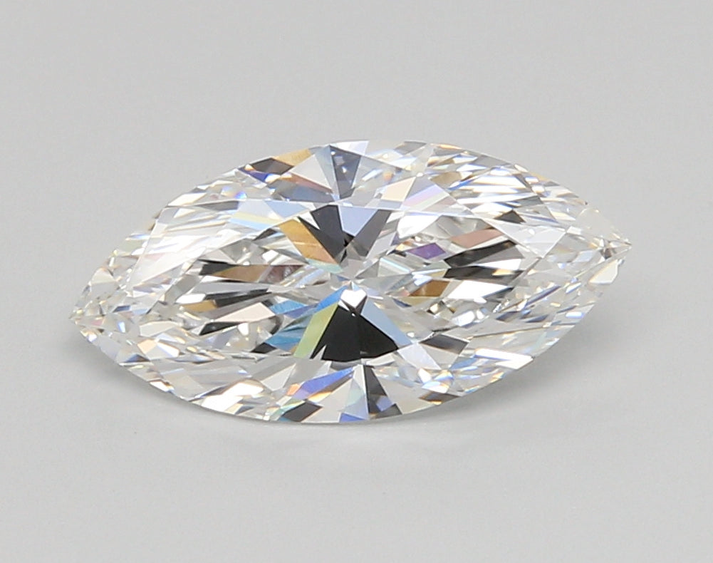 2.01 Carat Marquise Shaped, Ideal Cut, E Color, VVS1 Clarity, IGI Certified Lab Grown Diamond