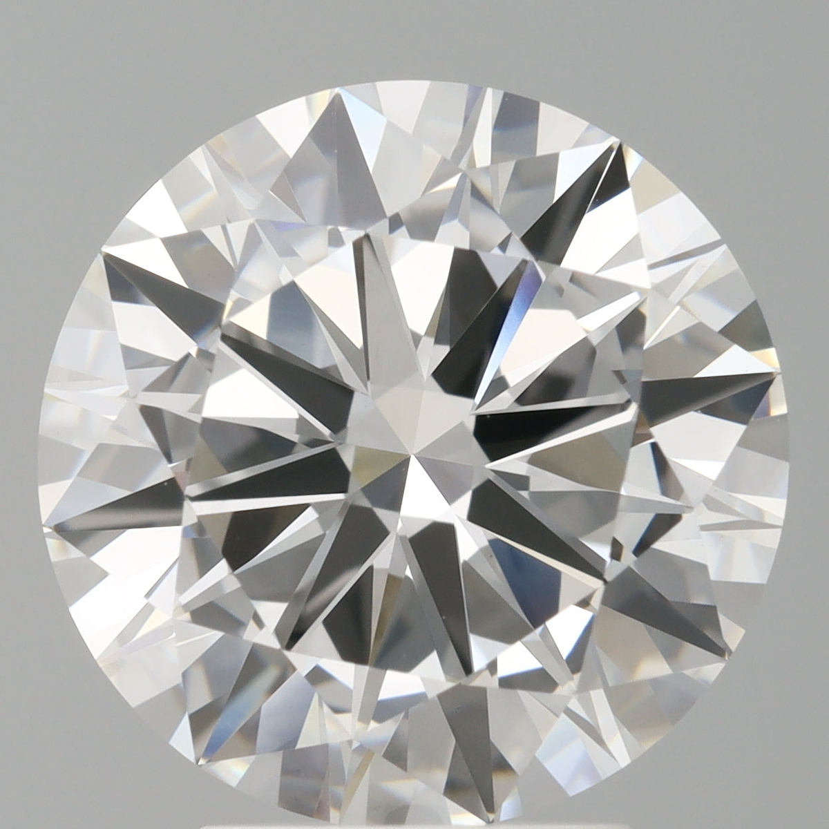 4.03 Carat Round Shaped, Excellent Cut, E Color, VVS2 Clarity, IGI Certified Lab Grown Diamond