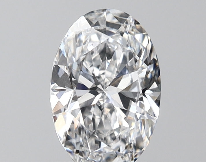 1.15 Carat Oval Shaped, Ideal Cut, D Color, VVS2 Clarity, IGI Certified Lab Grown Diamond