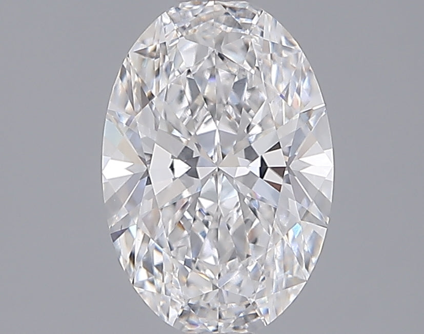 1.57 Carat Oval Shaped, Ideal Cut, D Color, VVS1 Clarity, IGI Certified Lab Grown Diamond