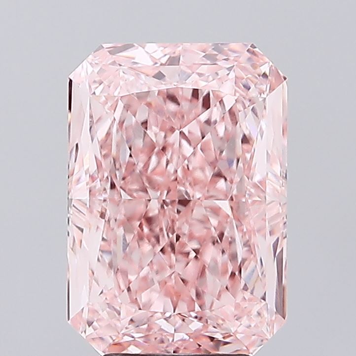 4.68 Carat Radiant Shaped, Ideal Cut, VVS2 Clarity, IGI Certified Lab Grown Diamond