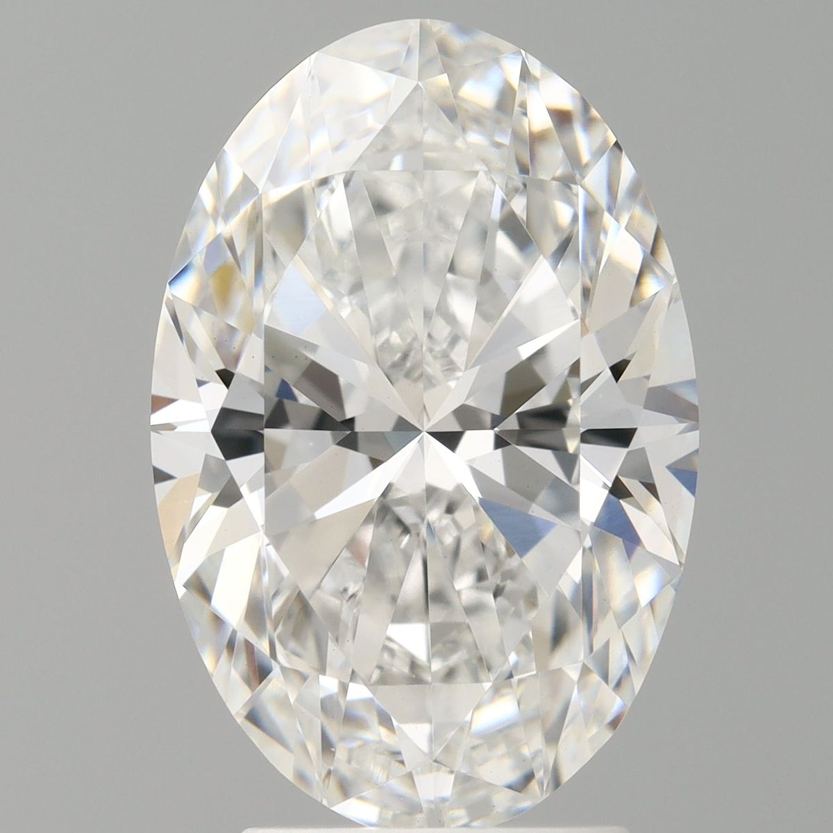 3.55 Carat Oval Shaped, Ideal Cut, E Color, VVS2 Clarity, IGI Certified Lab Grown Diamond