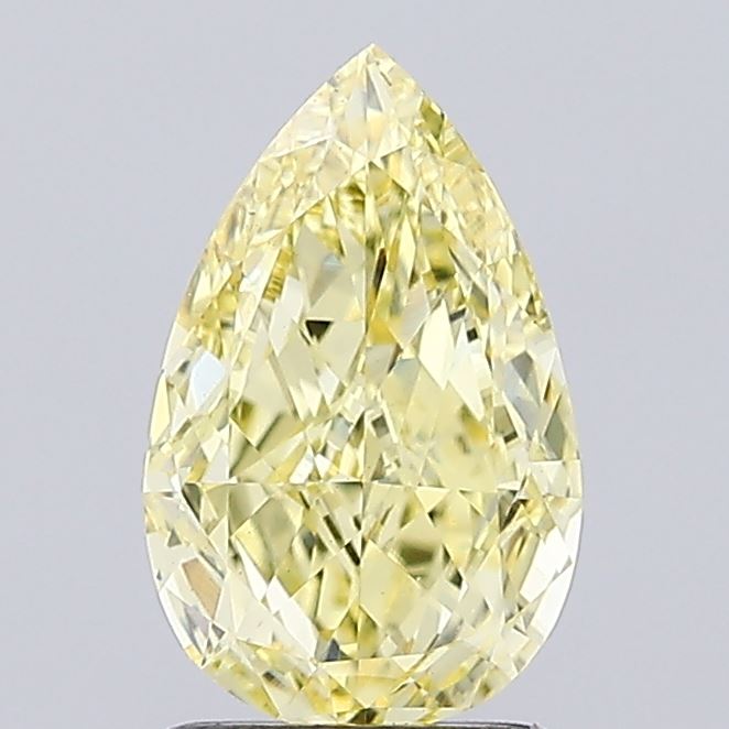 1.50 Carat Pear Shaped, Very Good Cut, VS1 Clarity, IGI Certified Lab Grown Diamond