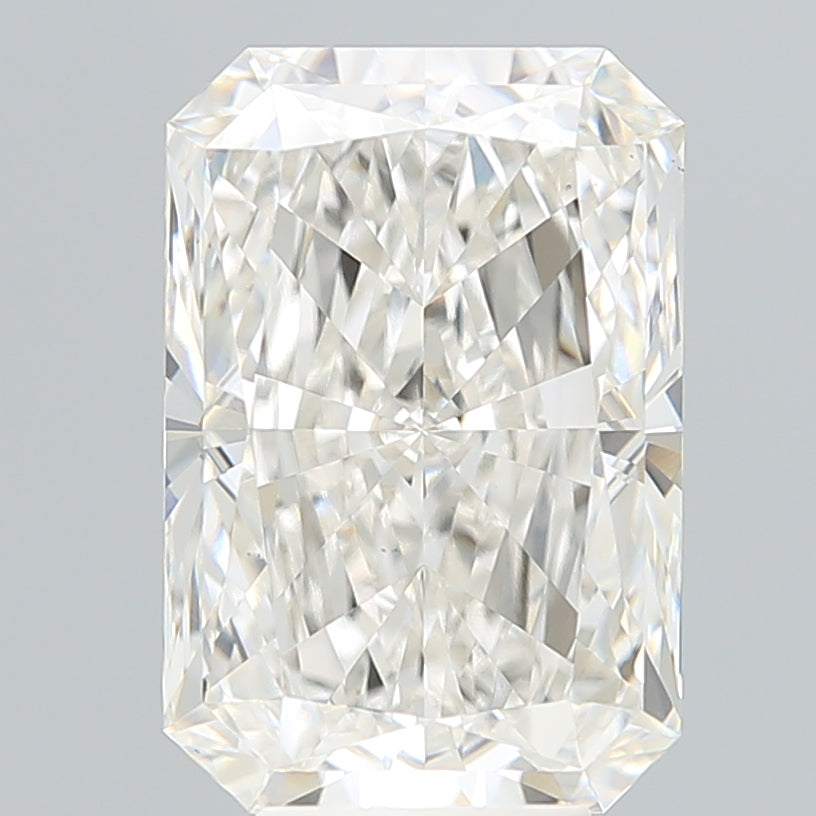 6.67 Carat Radiant Shaped, Ideal Cut, G Color, VS1 Clarity, IGI Certified Lab Grown Diamond