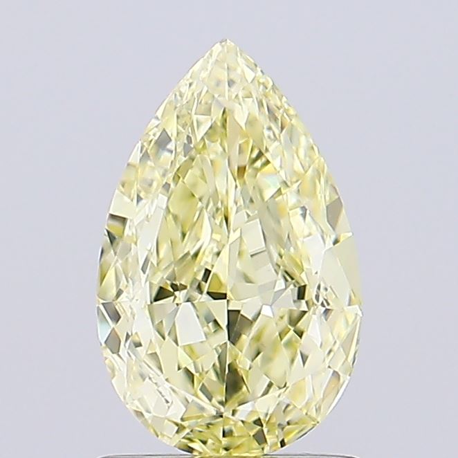 1.26 Carat Pear Shaped, Ideal Cut, VVS2 Clarity, IGI Certified Lab Grown Diamond