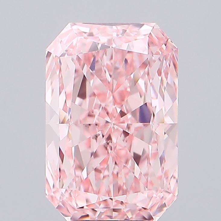6.02 Carat Radiant Shaped, Excellent Cut, VS1 Clarity, IGI Certified Lab Grown Diamond