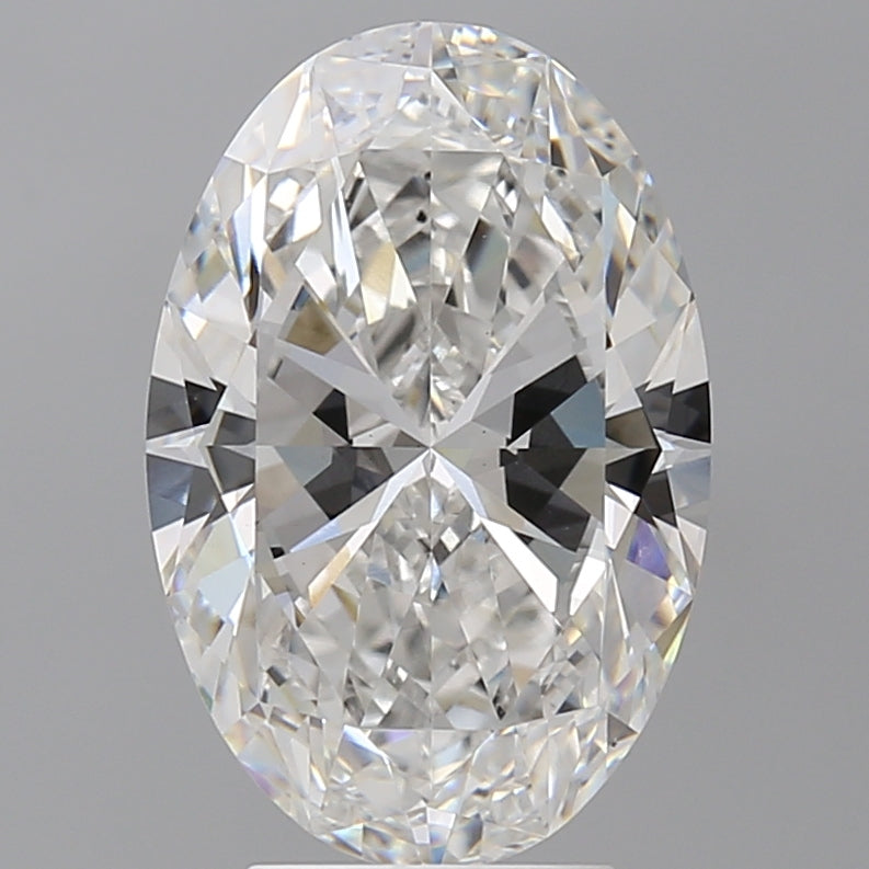 4.50 Carat Oval Shaped, Ideal Cut, E Color, VS1 Clarity, IGI Certified Lab Grown Diamond