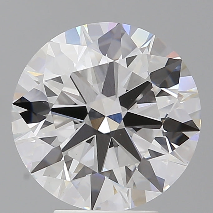 4.56 Carat Round Shaped, Ideal Cut, E Color, VVS2 Clarity, IGI Certified Lab Grown Diamond
