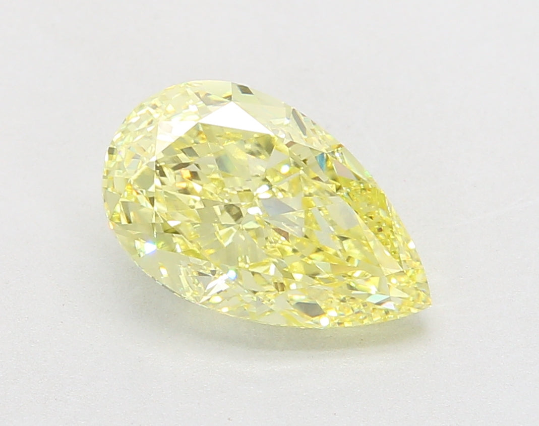 3.09 Carat Pear Shaped, Excellent Cut, VVS2 Clarity, IGI Certified Lab Grown Diamond