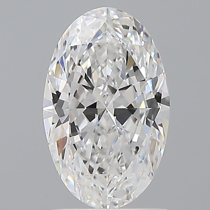 1.52 Carat Oval Shaped, Ideal Cut, D Color, VS1 Clarity, IGI Certified Lab Grown Diamond