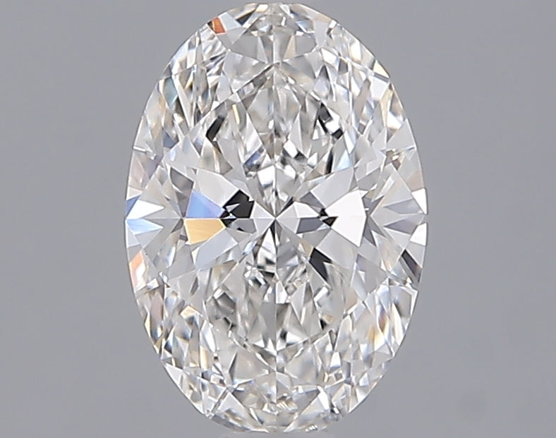 1.30 Carat Oval Shaped, Ideal Cut, F Color, VVS2 Clarity, IGI Certified Lab Grown Diamond