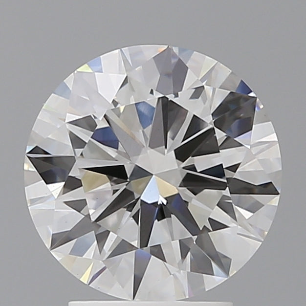 3.02 Carat Round Shaped, Ideal Cut, E Color, VVS2 Clarity, IGI Certified Lab Grown Diamond