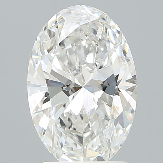 2.23 Carat Oval Shaped, Ideal Cut, E Color, VVS2 Clarity, IGI Certified Lab Grown Diamond