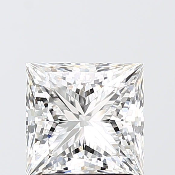 2.07 Carat Princess Shaped, Ideal Cut, E Color, VVS2 Clarity, IGI Certified Lab Grown Diamond